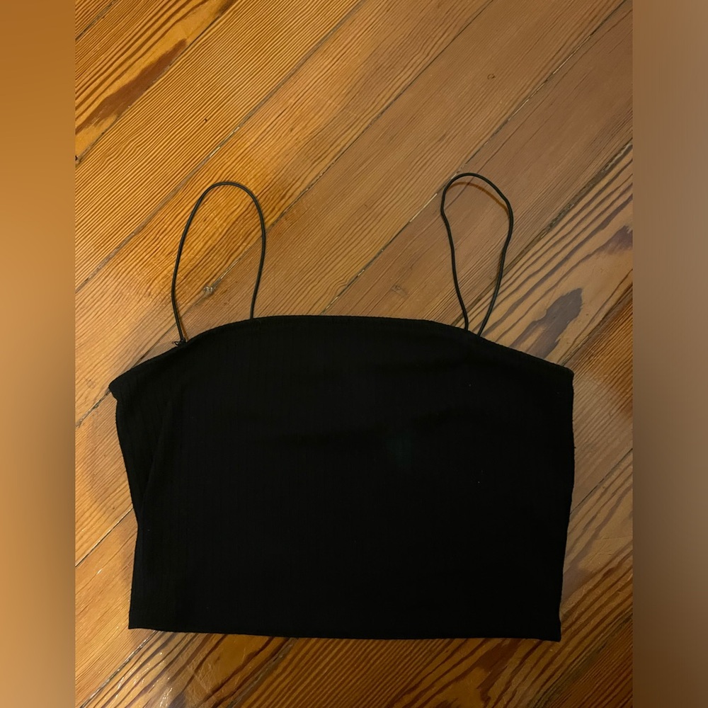 Forever 21 black crop top